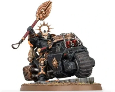Warhammer 40K Primaris Chaplain on Bike Space Marine Marines sprue
