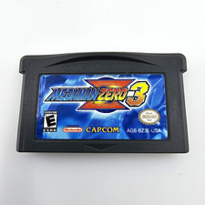 Capcom Mega Man Zero 3 Nintendo Game Boy Advance NTSC-U Very Good FREE SHIPPING