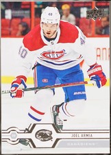2019-20 Upper Deck #302 Joel Armia Hockey VG