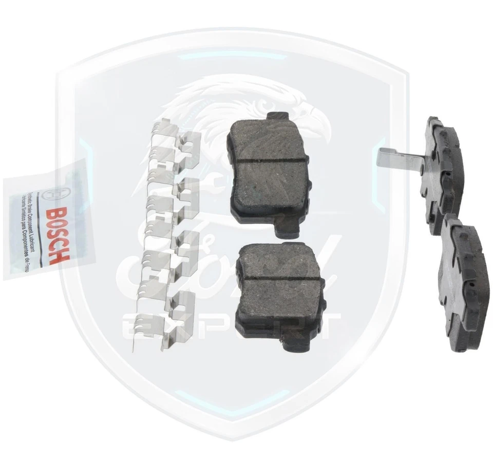 Kit de pastillas de freno traseras de cerámica Bosch OEM para Honda Accord 2008-2012 9 años de garantía Foto 4 de 4