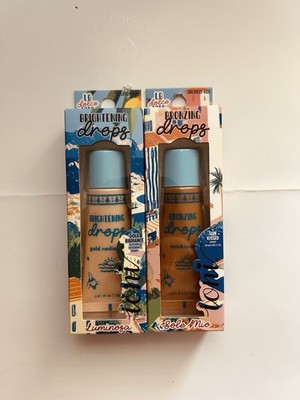 Ioni Brightening Drops - Gold Radiance & Bronzing Drops Sun-kissed 2 Pack.