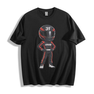 Gender-Neutral Haas F1 Driver #31 Graphic T-Shirt