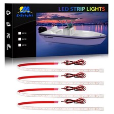 White Marine LED Boat Light Strip - Night Fishing Courtesy Deck Coc... Fast Ship
