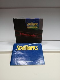 Nintendo NES Game Cartridge StarTropics 1985 Not Recently Tested 