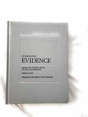 Learning Evidence: From - Hardcover, by Merritt Deborah; Simmons - Very Good d