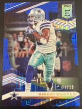 Amari Cooper 2020 Donruss Elite Blue 4/10