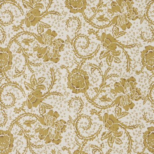 Swags Dorset Gold Floral Farmhouse 36x36x16 Set of 2 Window Curtains VHC Brands - Picture 7 of 9