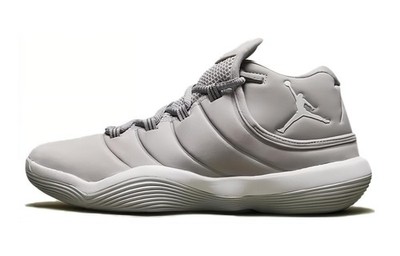 Jordan Super.Fly 2017 Mid top Basketball Shoes Gray Unisex 921208-003