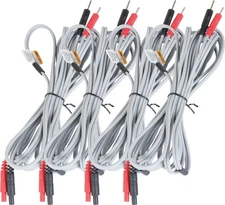 110" Lead Wires for InTENSity & Richmar TheraTouch EX4/CX4/CX2 Professional 4-pk