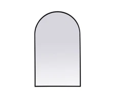 Elegant Lighting MR1A2236 Ayra 22" W x 36" H Modern Arched - Black