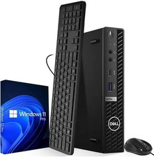Dell OptiPlex 7080 Micro Desktop Intel Core i5 16GB RAM 128GB SSD 630 i5-10500