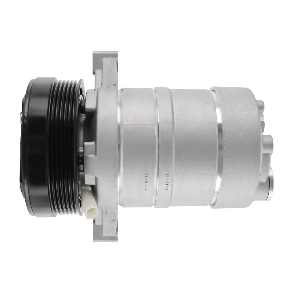 AC Compressor w/ 6-Groove Pulley for Buick Cadillac Chevrolet Pontiac V8 5.7L Foto 2 de 4