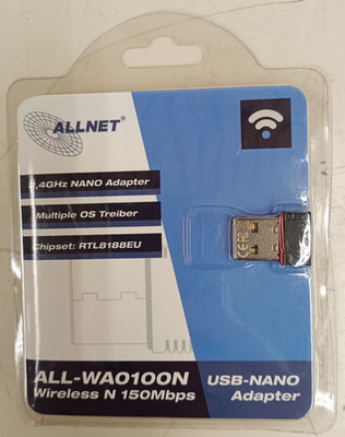 ALLNET Wireless USB Nano Adapter, NEU + OVP