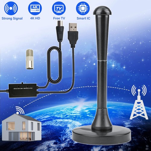 1080P TV Antenne & Verstärker Digital TV Antenne Zimmerantenne Signalverstärker