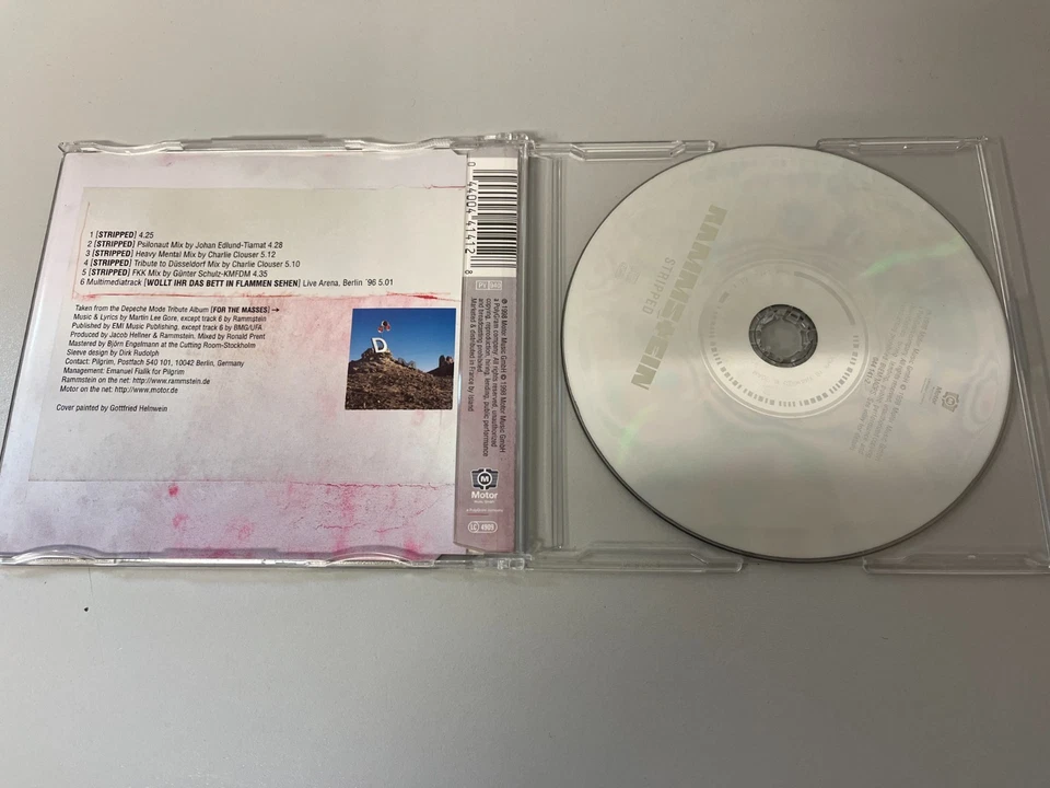 Rammstein – Stripped - Maxi CD Single © 1998 - Bild 2 von 2