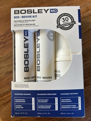 Bosley MD BOS Revive Starter Kit for Visibly Thinning Non Color-Treated Hair