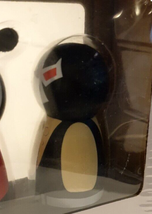 POTTERY BARN DC SuperVillains 5 x Wooden Figurines Set BNIB SEALED