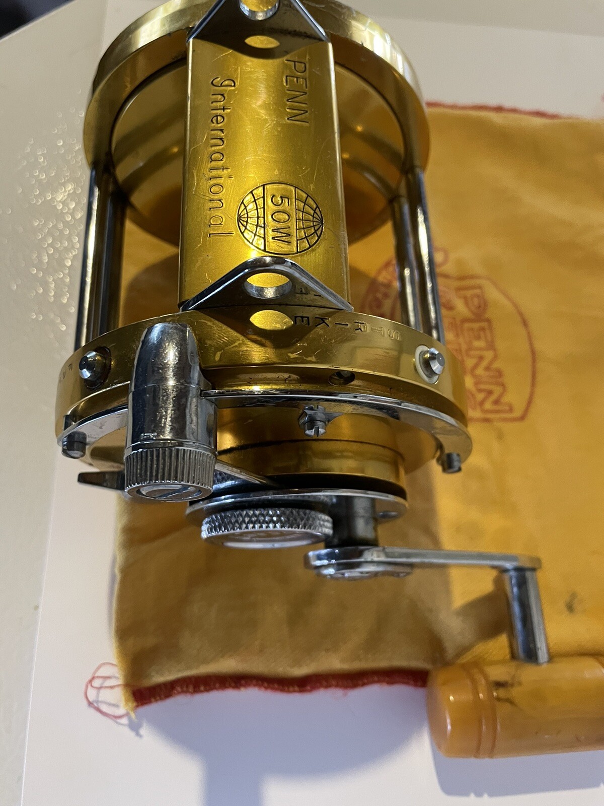 Penn International 50W Lever Drag Big Game Trolling Reel w/ Cloth Bag