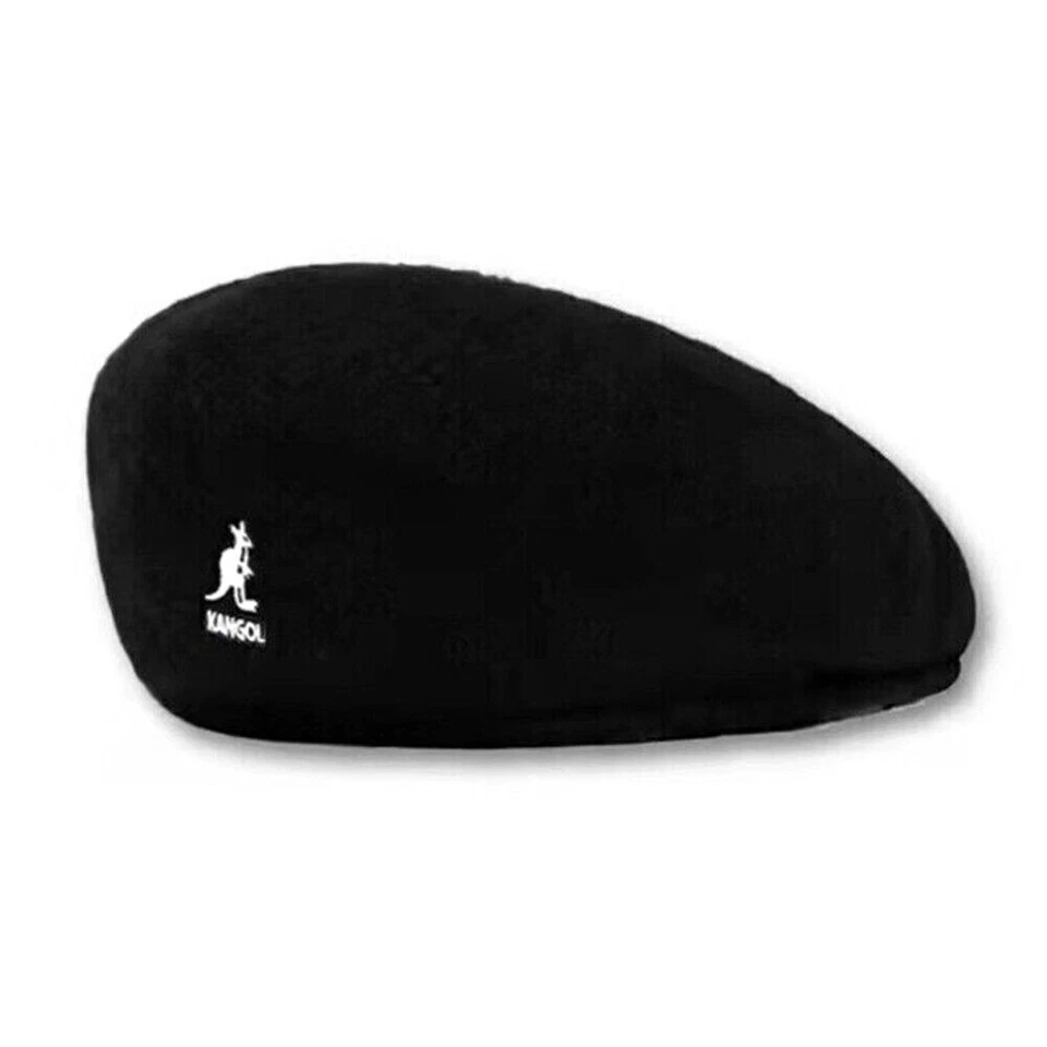 Kangol 504 Wool Flat Cap Men Women Unisex Casual Beret Hat Fashion Newsboy Caps - Image 2 of 4