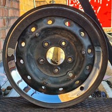 Sunbeam Talbot Alpine Mk III Ace Type Rim Embellisher Stainless Imperfects x 4.