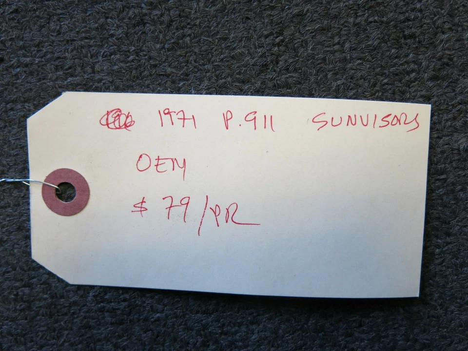 Par de parasoles Porsche 911 1971 Foto 4 de 4