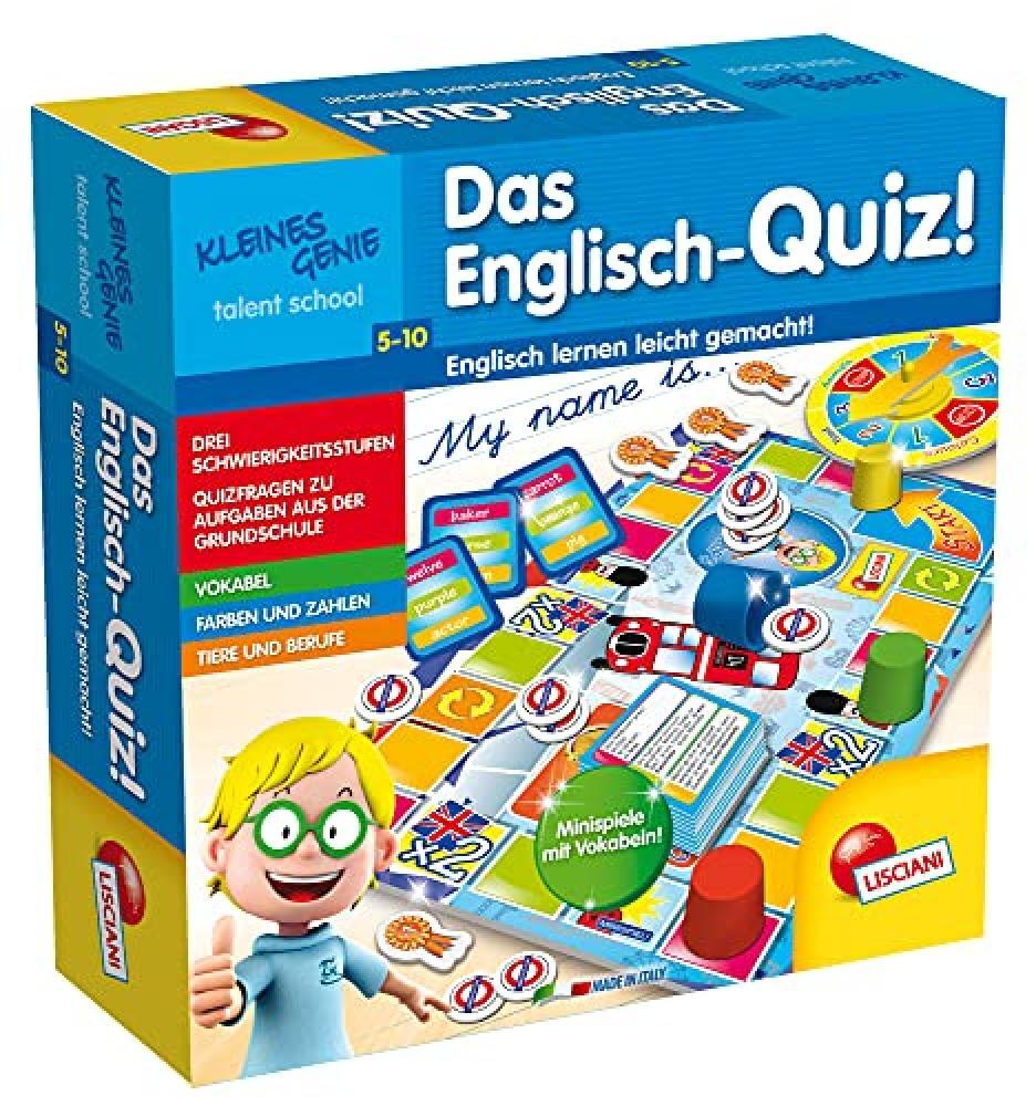 Lisciani DE48892 Quiz, gioco educativo per bambini da 5 a 7 anni, gioco di appre