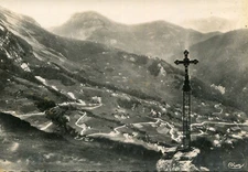 Les Lacets de LA GIETTAZ card seen from the Iron Cross