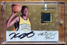 KEVIN DURANT 2007-08 RPA/399 ROOKIE PATCH AUTO FLEER HOT PROSPECTS AUTOGRAPH RC