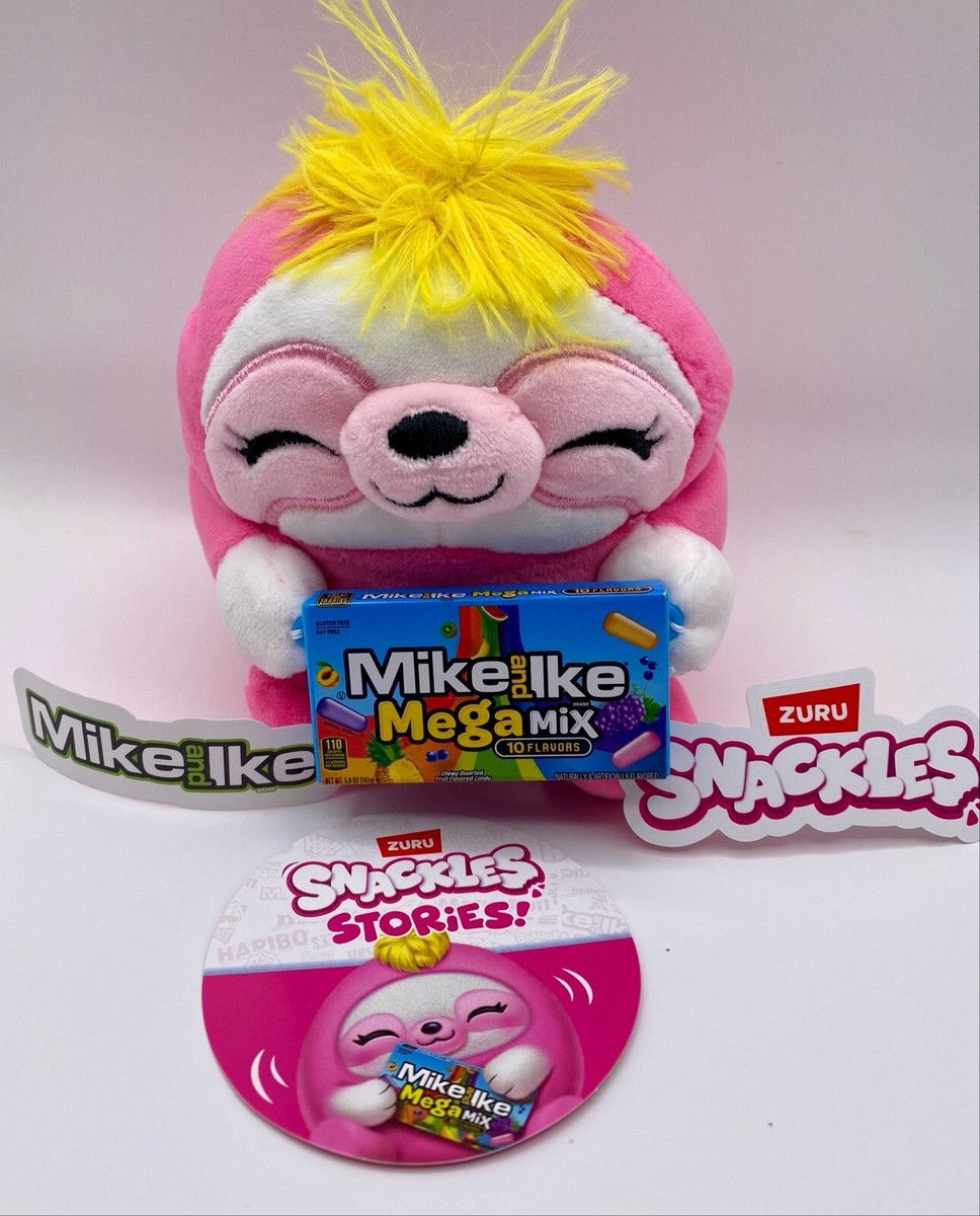 SUSIE MIKE & IKE MEGAMIX ZURU 5 Surprise Snackles Series 1 Plush