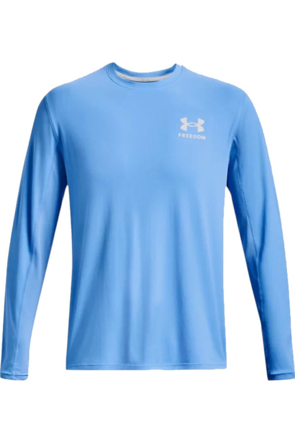 Мужская футболка Under Armour с рисунком Iso-Chill Freedom на спине СинийСерый 3390₽