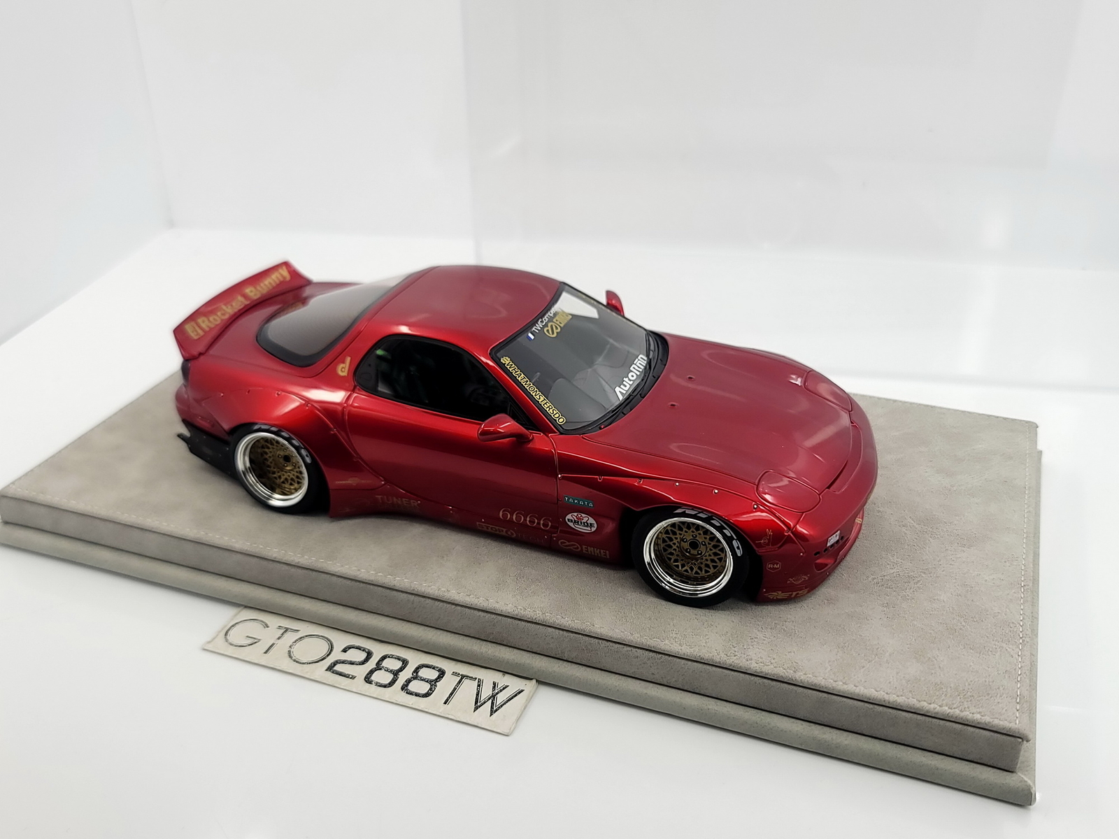 Color Candy Rx7 Make Up IDEA 1:18 scale Rocket Bunny Mazda RX-7 FD3S Candy Red (IM002A1 ...