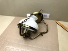 Vintage Hobnail Milk Glass Chandelier Glass Ceiling Light Fixture
