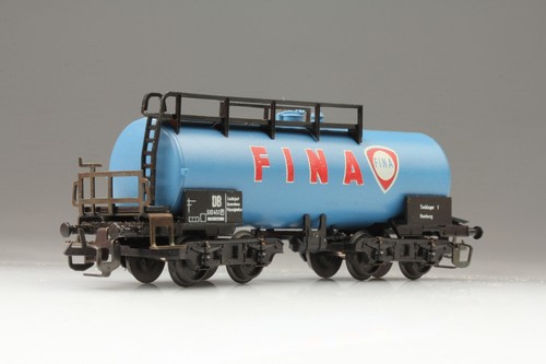 Spur TT BTTB hübscher 4achs Kesselwagen Fina DB 510451 Schmutz/Kratz o.OVP | Zustand: Gebraucht