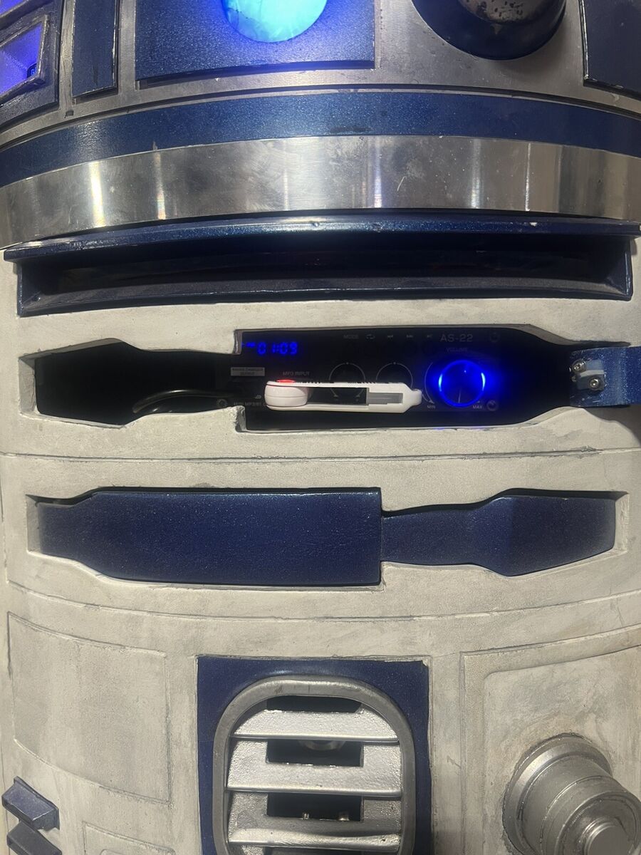 Life Size Star Wars R2-D2 With Lights Sound FM Radio Life Size Star Wars R2-D2 With Lights Sound FM Radio