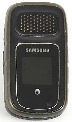 Samsung Rugby 3 III SGH-A997 - Gray and Black ( AT&T ) Cellular Flip Phone