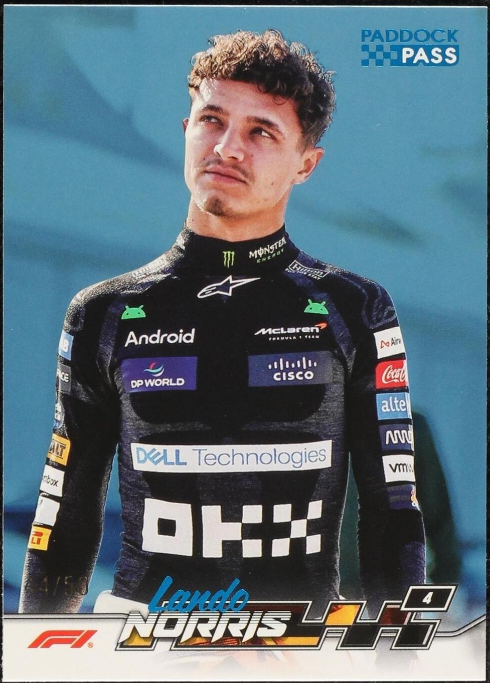 2024 Topps Paddock Pass Formula 1 - Lando Norris #7 for sale | eBay