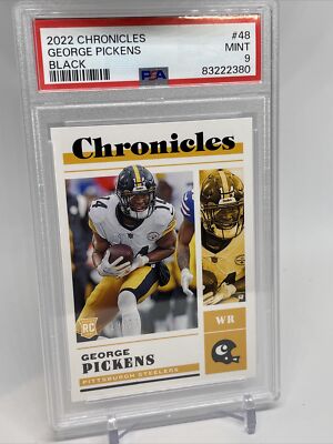 2022 Panini Chronicles George Pickens Rookie Pittsburgh Steelers