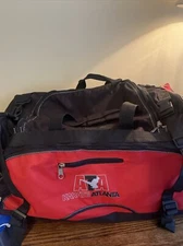 HUGE! ATA Karate Atlanta Sparring Gear Duffle Bag Gym Martial Arts Mesh Red