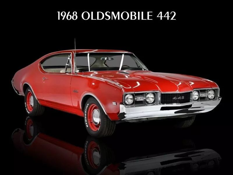 1968 top olds 442