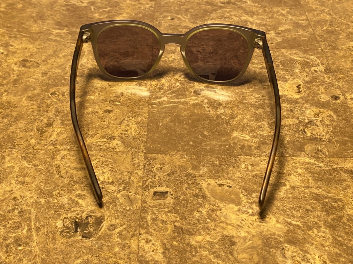 RAEN I Hand Made Matte Sea glass +root beer Sunglasses | eBay