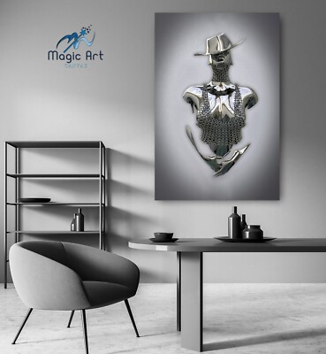 3D Effect Art - Authoritative soul CANVAS, Modern Home Gallery, Art Decor