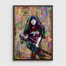 ANTHRAX JOEY BELLADONNA 20x30in Poster, Anthrax Singer Pop Art Free Shipping US
