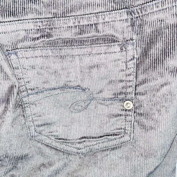 Falda corta Limited Too para niñas gris pana informal uso diario 10 Foto 4 de 4