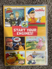 PBS Kids Start Your Engines! (DVD 2017) Wild Kratts Caillou Word World Peg + Cat