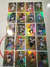 1999 FLEER FOCUS WONDROUS Complete Set Emmitt Smith Peyton Manning Moss Rice Nmt