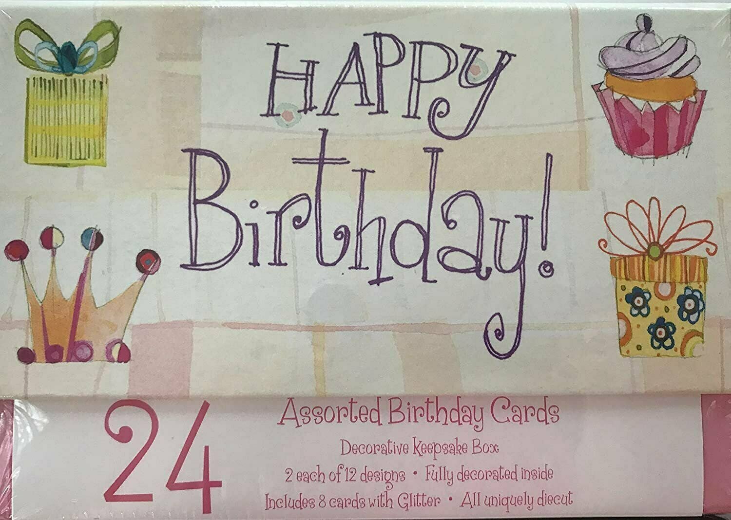 Assorted All Occasion Cards Decorative Keepsake Boxed Set Thinking of ...