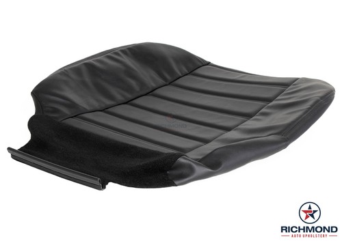 Hummer H2 2005 TV/DVD estriberas - conductor parte inferior lateral cuero cubierta de asiento negra - Imagen 2 de 12