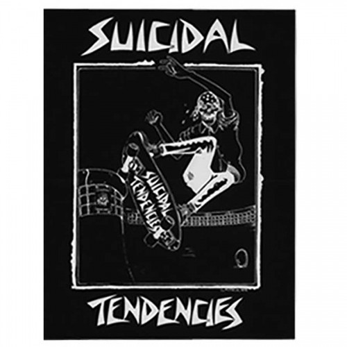 SUICIDAL TENDENCIES - LANCE MOUNTAIN POOL SKATER ART STICKER