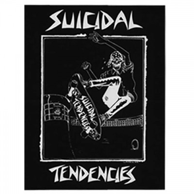SUICIDAL TENDENCIES - LANCE MOUNTAIN POOL SKATER ART STICKER