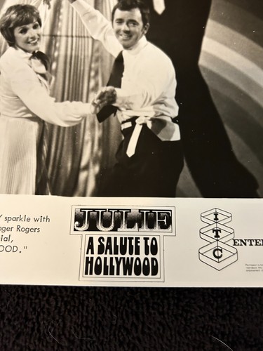" JULIE ANDREWS- A SALUTE TO HOLLYWOOD "-FRED A. Orig. 1973 ITC Press Photograph - Picture 4 of 4